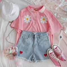 Kidcore Fashion, Elle Fashion, Trendy Fashion Tops, Character Outfits, Girly Outfits, Dream Clothes, Kawaii Fashion