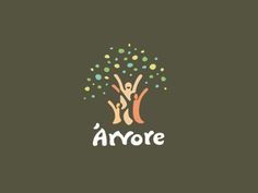 the logo for an online store called arvore, which sells handmade goods