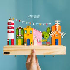 Wooden key holder
Candy shop 
Light house
Windmill
Little House Key Holders Ideas, Keyholders Diy, Key Holder Craft, Key Holder Ideas, Diy Key Holder, Handmade Key Holder, Key Holder Diy, Small Wooden House, Wood Block Crafts