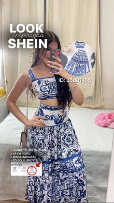 Clique no link para ganhar um desconto no site da SHEIN. Use o código BR27112L em "minha indicação" no app da SHEIN para ganhar um desconto extra de R$10, além de cupons e pontos para você usar😍💕 ou clique no link, aceite o convite e faça login na sua conta para ativar o desconto em todas as suas comprinhas!! Paty Shein, Shein Id, Look Shein, Vestido Shein, Shein Outfits, Kendall Jenner Outfits, Really Cute Outfits