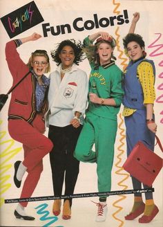 1987 Fashion, 80s Girl, Girls Sportswear, Fashion 80s, Teen Magazine