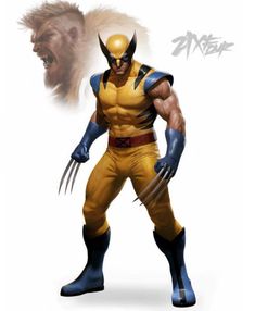 an image of wolverine from the animated movie