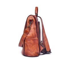 Vintage Genuine Leather Women Backpack Bar Accessories Decor, Anti Theft Backpack, Backpack Style, Coffee Black, Belt Purse, Bygone Era, Unique Bags, Bar Accessories, Office Accessories