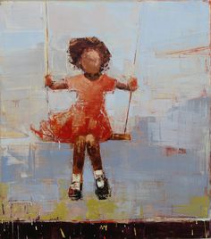 Rebecca Kinkead Jamaican Art, Palette Knife Painting, The Swing, Amazing Art Painting, Paintings Art, Art And Photography