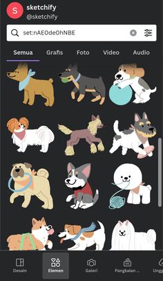 CANVA|elements keyword🔑 #vibrantelement Graphic Shapes Pattern, Canva Free Elements, Children's Book Layout, Dog Marketing, Pet Theme, School Shirt Designs, Graphic Design School