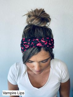 "Welcome to MiaMaries! Thanks for stopping by! These chunky headbands are much thicker than the smaller headbands in my shop! 🤗 Adult size is a 21\" circumference!  When ordering a set - Please specify in the \"Notes\" when purchasing, which combination you would like.  If you choose CUSTOM SIZE please measure your head circumference to the nearest half inch then write that in  the \"Note to Seller\" section when ordering.  CUSTOM ORDERS ARE AVAILABLE if you would like to combine styles or different patterns. Please contact me!" Trendy Bandeau Headband, One Size Fits Most, Trendy Bandeau Headband One Size Fits Most, Trendy Bandeau Headband One Size, Trendy Bandeau Headband, Trendy One-size-fits-most Headband, Trendy Bandeau Headwrap One Size Fits Most, Trendy Bandeau Headwrap One Size, Trendy Cotton Sweatband Headband, Black Bohemian Headband Hair Accessories