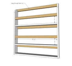 the measurements for a bed frame and headboard are shown in this diagram, with two sides facing each other