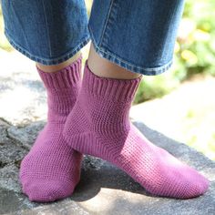 Crocheted Socks, Crochet Socks Pattern, Crochet Wearables, Hand Knit Socks, Socks Pattern, Crochet Socks, Yarn Store, Sock Patterns, Crochet Stitch