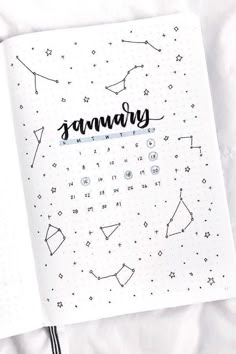 January Bujo Cover, January Bullet Journal Cover, Journal Cover Ideas, Bullet Journal Monthly, Bullet Journal Cover, January Bullet Journal, Bullet Journal Page, 15 January