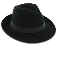 Belfry Bogart - Classic Wool Fedora Classic Fedora With Flat Bill For Travel, Classic Flat Bill Fedora For Travel, Solid Wool Wide Brim Fedora, Wool Fedora With Curved Brim, Solid Wool Fedora With Curved Brim, Solid Wool Fedora With Wide Brim, Solid Wide Brim Wool Fedora, Wool Fedora With Curved Brim In Solid Color, Solid Color Wide Brim Wool Fedora