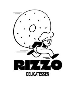 monochrome character pizza logo branding design logo #logoos #logogoals #designerbrand. Funky Character Illustration, Minimalist Cafe Logo, Cartoon Mascot Logo, Retro Food Branding, Doodle Logo Design, Doodle Branding, 90s Template, Bakery Logo Design Ideas, Food Cartoon Illustration