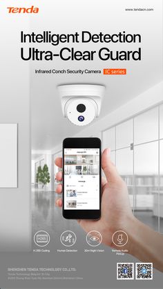 cctv camera ad design Security Camera Social Media Design, Home Automation Creative Ads, Technology Creative Ads