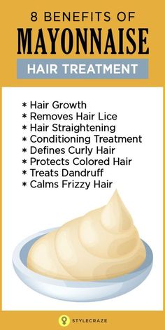 Mayonnaise Hair, Mayonnaise Hair Treatments, Mayonnaise For Hair, Hair Lice, Hair Masks, Homemade Hair Products, Hair Problems