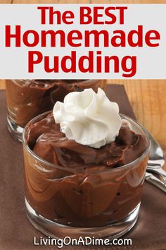 the best homemade pudding recipe book