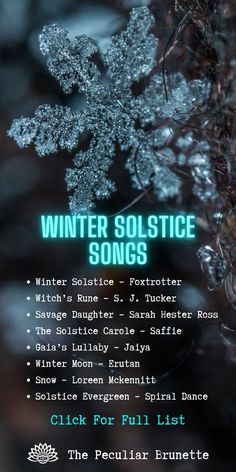 Witchy Music, Pagan Winter Solstice, Pagan Winter, Yule Pagan, Samhain Traditions, Winter Traditions