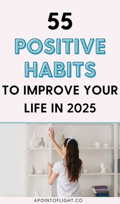 55 positive habits that will improve your life in 2025 Habits Of Successful Women, Calm App, Peaceful Music, Reinvent Yourself, Habits Of Successful People, New Years Resolutions, Peaceful Sleep, New Year New You, Positive Habits