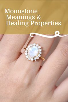 Moonstone is usually colorless to white, transparent or translucent, and is named for its special moonlight effect. Known as the lover's stone, moonstone is a symbol of friendship and love, making it a perfect gift for a loved one; it is also the June birthstone, symbolizing love, passion, and inner growth.