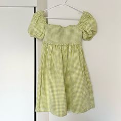 Brand New With Tags And Never Worn. Bought For $88, But Never Had The Right Occasion To Wear It. No Longer Sold Online. Kept In A Smoke Free And Pet Free Home. Material Is Nice And Thick. Aritzia Dress, Ruffle Wrap Dress, Red Trench Coat, Puff Sleeve Mini Dress, Green Gingham, Tropical Dress, Wrap Midi Dress, Striped Mini Dress, Poplin Dress