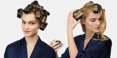 Ponytail Alternatives, Rollers Tutorial, Best Hair Rollers, Roller Curls, Hot Rollers Hair, Roll Hairstyle