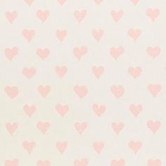 a white and pink wall with hearts on it