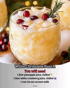 Best Christmas Punch Non Alcoholic, White Christmas Punch With Alcohol, White Christmas Punch, Vodka Sour, Nigella Lawson Recipes, White Cranberry Juice, Cherry Vodka, Christmas Punch Recipes, 2024 Recipes