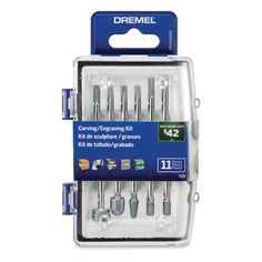 the dremel screwdriver set is in its packaging