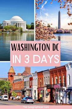 Pinterest pin for 3 Days In Washington D.C. Itinerary Washington Dc In September, Fall Washington Dc Outfit, Two Days In Washington Dc, Top Things To Do In Washington Dc, Washington Dc Fall Trip, Best Things To Do In Dc Washington Dc, What To See In Washington Dc, Things To See In Washington Dc