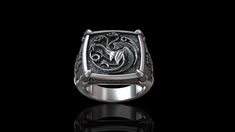 Targaryen House Dragon GOT Symbol Fan Art Seal 925 Sterling Silver Ring Unique Design Handmade Fantasy Jewelry Gift for Women **Product Description** !!Our products are handmade and made of 925 sterling silver. Our plating color options are available and can be customized as per your request. !!The production time of the products varies between 1-3 days and your order usually reaches you within 6-10 days. If you want an earlier delivery, your product will reach you within 2-4 days with our expre Targaryen Symbol, Targaryen Ring, Targaryen House, Ring Unique Design, Aemond Targaryen, Fantasy Jewelry, Ring Unique, Signet Ring, Gift For Women