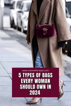 Types Of Bags, Moda Over 40, Popular Purses, Types Of Handbags, Trending Handbags, Best Designer Bags