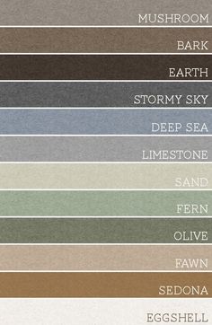 the colors of earth and sky are shown in this graphic style, with different shades