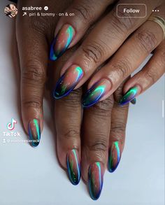 Nail Idea Fall, Fall Nails Chrome, Chrome Nail Designs, Nail Types, Nails Chrome, Chrome Nails Designs, Nail Tutorial, Chrome Nail, Shoe Nails