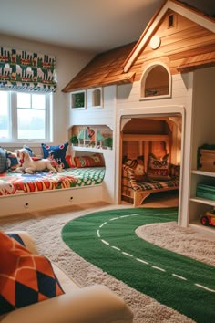 Cool Kid Beds, Kids Car Theme Bedroom, Cool Kids Playroom Ideas, Colorful Kids Room Boy, Preschool Boy Bedroom Ideas, Fun Kid Bedroom Ideas, Cool Kids Bedrooms For Boys, Toddler Bedrooms Boy, Boy Toddler Bedroom Themes