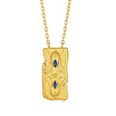 18K Gold-plated silver 925 Zircon: 2 stones, royal blue Pendant Dimensions: 2,80 x 1,30cm Chain: 50cm length --------------------------- See more at, Myrtokatramadou.gr Infinity Pendant, Blue Pendant, Gold Plated Silver, Royal Blue, Silver Plate, 18k Gold, Gold Plate, Jewelry Necklace Pendant, Plating