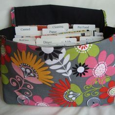 a purse that has some books in it