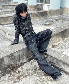 Vkei Mens Fashion, Dressy Masc Outfits, Vkei Outfit Men, J Fashion Men, Alternative Men’s Fashion, J Rock Fashion, Visual Kei Men, Vkei Outfits Men, Vkei Clothes