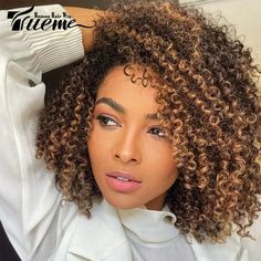 100% Human Hair Wigs, Soft And QualityP4/30/27 Color / Real PhotoP1B/30 Color / Real PhotoTT1B/99J Color / Real PhotoTT1B/30 Color / Real PhotoInside the cap, 3 combs to fix the wig Kręcony Bob, Ombre Highlights, Curly Bob Wigs, Hairstyle Inspo, Curly Human Hair Wig, Human Hair Wig, Brazilian Human Hair, Short Wigs, Cap Hair