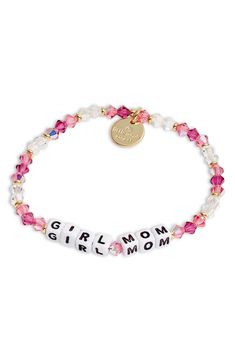 Sentimental Bracelet, Little Words Project, Word Girl, Beads Style, Chantel Jeffries, Moms Bracelet, Bracelet Style, Fragrance Gift, Your Girl