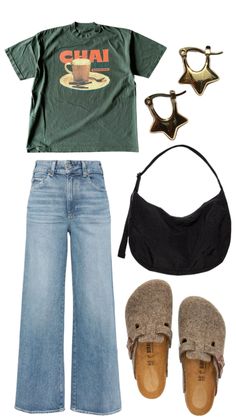 #outfit #style #fashion #outfitinspo #fit Full Outfit Ideas For Women, La October Outfits, Copenhagen Clothing Style, Artsy Earthy Outfit, On Campus Outfits, Trader Joe’s Outfit, Case Worker Outfit, First Day Of School Outfit Warm Weather, Casual Summer Lunch Outfit