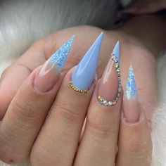 Quinceanera Nails, Nails Designer, Ombre Acrylic Nails, Exotic Nails, Long Acrylic Nails Coffin, Bling Nails, Pretty Acrylic Nails