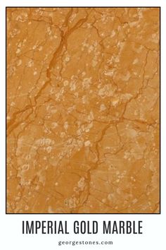 Here is Imperial Gold Marble Marble Flooring, Gold Flecks, Gold Marble, Shades Of Yellow, Gold Yellow, Heat Resistant, Interior And Exterior, Grey And White, Interior Decorating