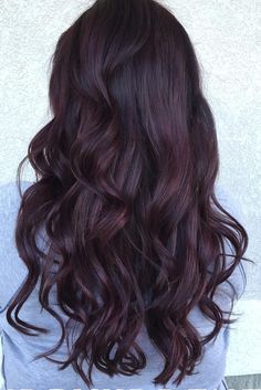 Merlot Hair Color, Hair Color Plum, Wine Hair, Cherry Hair, Hair Color Burgundy