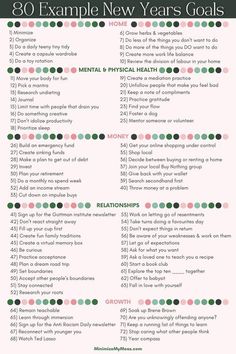 the ultimate new years goal is here in this printable