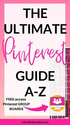 the ultimate pinterest guide to get started on pinterest at - z