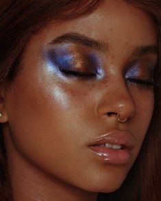 Kali Ledger, Maquillage On Fleek, Face Charts, Make Up Tutorials, Blue Eyeshadow, Pretty Makeup