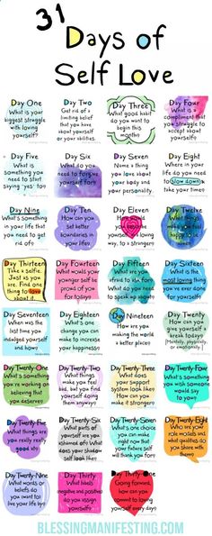 31 days of self love. Encouraging you to love yourself and to love your body, to foster self acceptance, and to fall more in love with yourself. #selflove Different Languages, Gentle Parenting, Planner Organization, Budget Planner, Self Improvement Tips