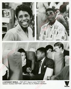 an old black and white photo of people in business attire sitting on the plane together