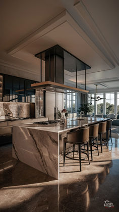 Discover 25 modern luxury kitchen decor ideas that elevate your space with style and elegance. From polished wood to marble countertops and chic black kitchen themes, these designs bring sophistication to your home. Perfect for lovers of modern American kitchen design and refined interiors. #KitchenDecor #LuxuryLiving #ModernStyle Luxury Kitchen Decor