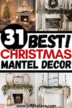 christmas decor ideas, christmas mantel ideas, christmas fireplace decor, christmas fireplace ideas, christmas mantel decorations Christmas Stockings Diy, Pine Cone Decorations, Christmas Mantle