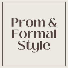 Thinking about your prom or formal plans? Start here with our specially curated style guides! Prom Formal, Feb 8, Curator Style, Style Ideas, Style Guides, Prom, Style Inspiration, Formal Dresses