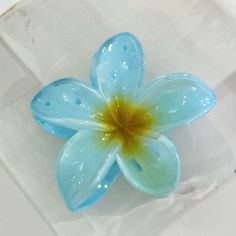 LIGHT BLUE FLOWER hair clip Cheap Blue Hair Accessories For Gifts, Cheap Adjustable Blue Hair Accessories, Baby Blue Hair Pin, Blue Flower Claw Clip, Blue Flower Hair Clip, 1950s Outfit Ideas, Blue Hair Clips, Blue Hair Clip